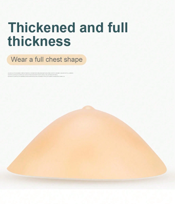 DUMMY - Prótesis de seno de triángulo de silicona 700 Gramos